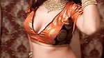prianka roy boobs and navel show during photoshoot horny expression