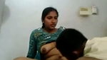 Dehati couple servants sneaky sex on bed   Desi