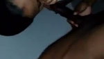 Desi caressing balls and sucking lund of her