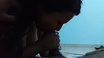 Desi GF sucking BF first time sex video mms