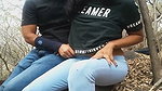 Desi jungle sex couple MMS   Sexy babe fucked hard