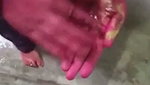 Holi color hot blowjob sex with Didi