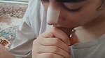 Hot babe sucks her Shohars balls in the Pakistani