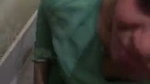Indian office aunty sucking lund of boss in toilet