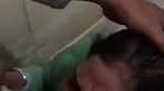 Indian office aunty sucking lund of boss in toilet