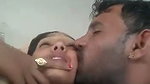 Rural desi lady kissed and boobs sucked in car