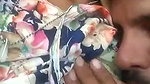 Rural desi lady kissed and boobs sucked in car