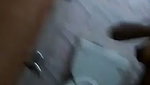Sexy figured nude Indian randi bathing MMS