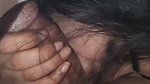 Slut babe sucks her sleeping BFs dick in Indian
