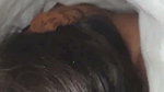 Slut babe sucks her sleeping BFs dick in Indian