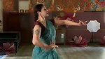 SHOBANA NAVEL HOT SHOW IN TRANSPARENT SAREE