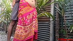 Bengali Desi Bhabhi Outdoor Chudai Devar Ke Saath red Saree main (Official Video By Villagesex91 )