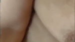 Aunty pressing her boobs  showing