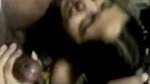 Aunty undress her black saree  give Blowjob