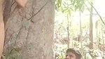 Boyfriend fuck his gf outdoor