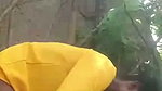 Girlfriend enjoying with bf outdoor