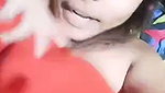 Hot girl show her huge boobs
