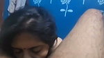 Hot wife licking his husband ball