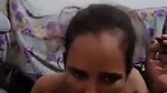 Maid giving Blowjob  lick owner ass