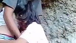 Assam lover force his gf to blowjob hard outdoor