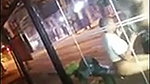 Homeless man getting head publically in down town Baltimore City