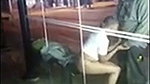 Homeless man getting head publically in down town Baltimore City