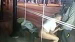 Homeless man getting head publically in down town Baltimore City