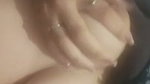 Sexy girl pressing her boobs  show her pussy