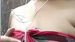 Beautiful girl show her boobs on vc