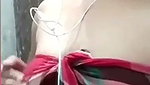 Beautiful girl show her boobs on vc