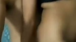Boyfriend fuck his gf on bed  having fun