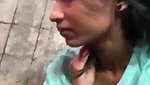 Hot girl give Blowjob