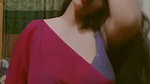 Hot girl show her huge boobs