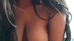 Hot girl showing on video call