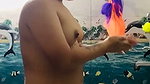 Manipuri tattooed MILF nude shower bath viral vid