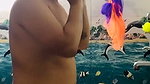 Manipuri tattooed MILF nude shower bath viral vid