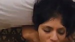 Pissing in mouth after a deep blowjob by slutty GF