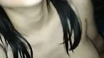 Pretty chick with saggy tits riding on dick