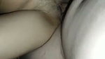 Pretty chick with saggy tits riding on dick