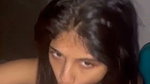 Red lips blowjob Indian girl enjoys rich boyfriend