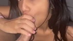 Red lips blowjob Indian girl enjoys rich boyfriend