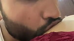 Husband suck boob of his wife