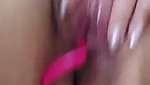 Sexy hot girl showing her pink pussy
