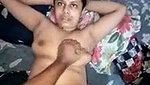 Aunty fucking hard on bed with ex lover