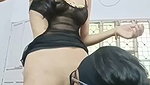 Boyfriend pussy licking  gf loving that