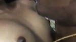 Husband suck her boob  enjoying