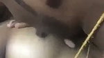 Husband suck her boob  enjoying