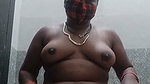 Mature Tamil Aunty Bathing Show