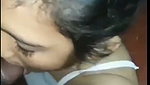 Beautiful hot girl give Blowjob to bf dick