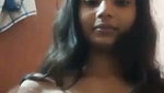 Beautiful hot stepsister showing her boobs  pressing